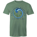Cotton T-Shirt with customised logo design - Lost Manly Shop
