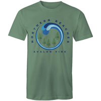 Cotton T-Shirt with customised logo design - Lost Manly Shop