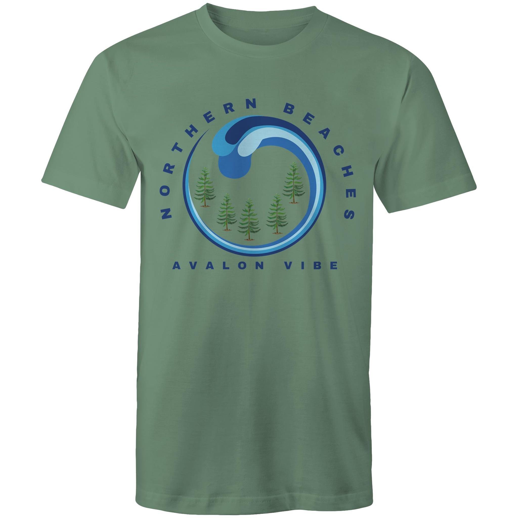 Cotton T-Shirt with customised logo design - Lost Manly Shop
