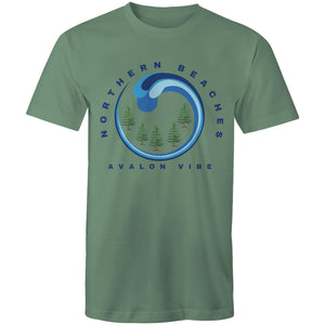 Cotton T-Shirt with customised logo design - Lost Manly Shop
