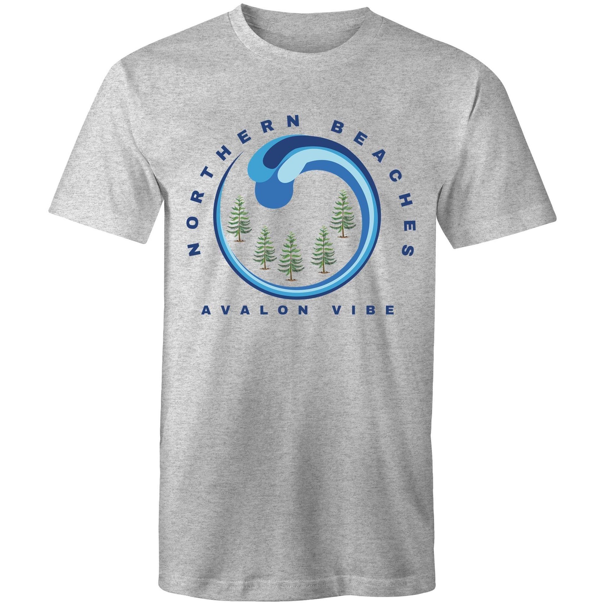 Cotton T-Shirt with customised logo design - Lost Manly Shop