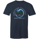 Mens soft cotton T-Shirt Northern Beaches logo in sizes up to 5XL - Lost Manly Shop