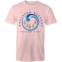 Cotton T-Shirt with customised logo design - Lost Manly Shop