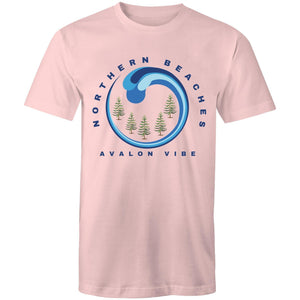 Cotton T-Shirt with customised logo design - Lost Manly Shop