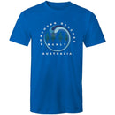 Mens soft cotton T-Shirt Northern Beaches logo in sizes up to 5XL - Lost Manly Shop