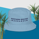 Customised embroidered logo Organic bucket hat - Lost Manly Shop