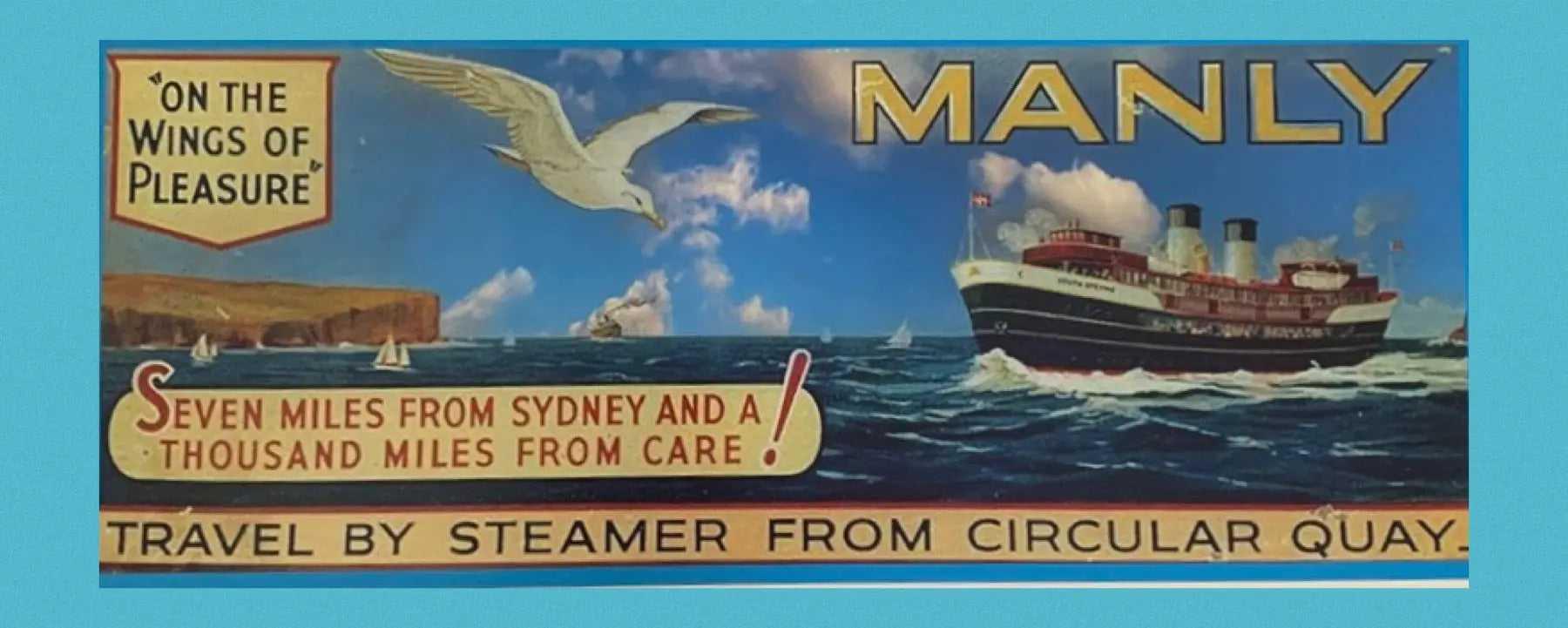 Manly Vintage Posters