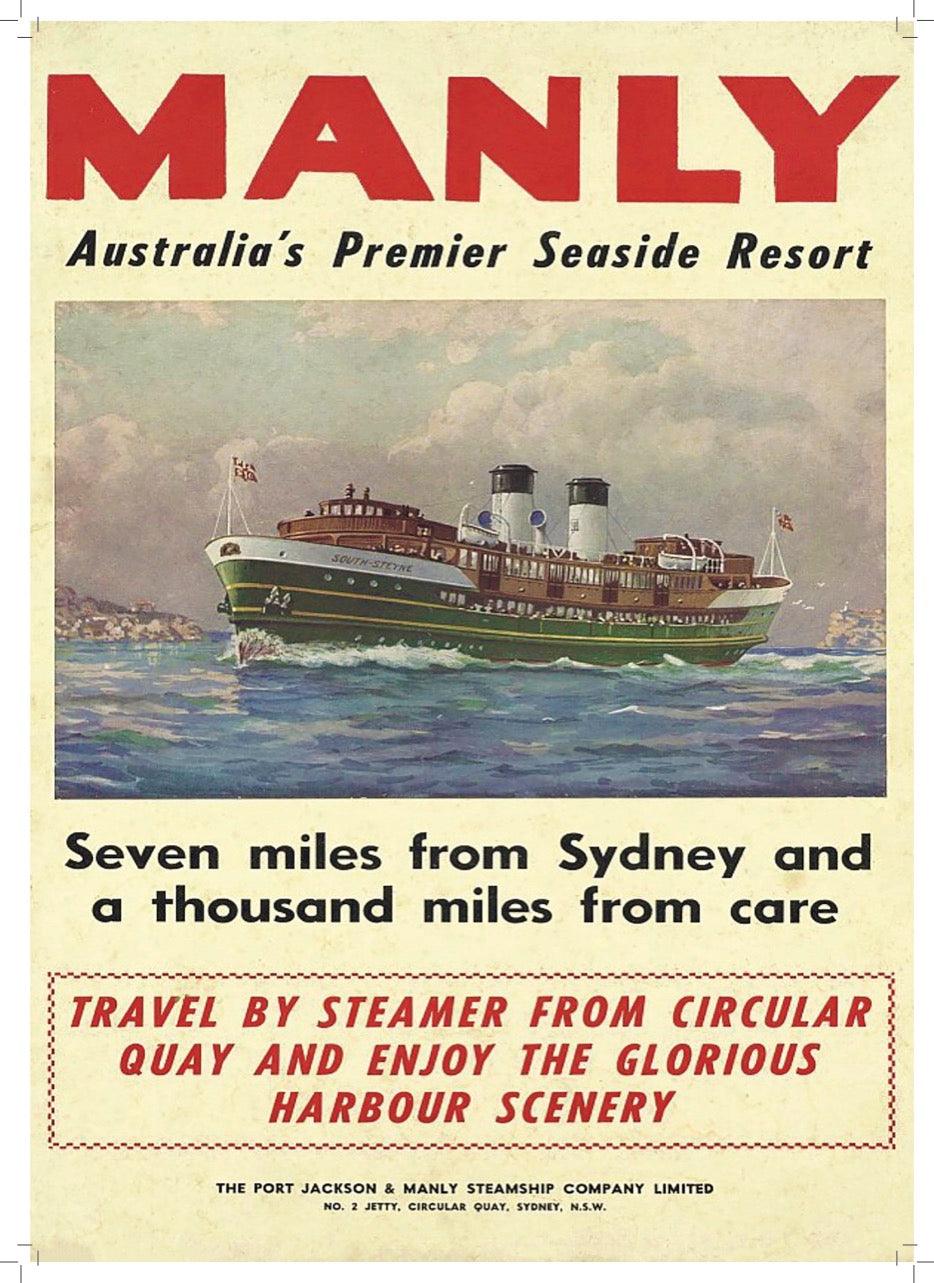Manly Vintage Posters 