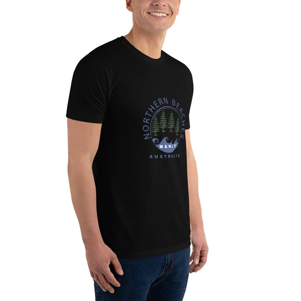 Short Sleeve T-shirt with logo in 3 places - Lost Manly Shop