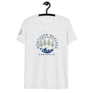 Short sleeve t-shirt with logo in 3 places - Lost Manly Shop