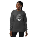 Unisex raglan sweatshirt with logo in 3 places front sleeve back lable - Lost Manly Shop