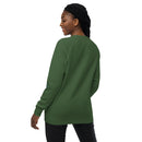 Unisex raglan sweatshirt with logo in 3 places front sleeve back lable - Lost Manly Shop