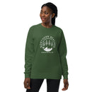 Unisex raglan sweatshirt with logo in 3 places front sleeve back lable - Lost Manly Shop