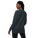 Unisex raglan sweatshirt with logo in 3 places front sleeve back lable - Lost Manly Shop
