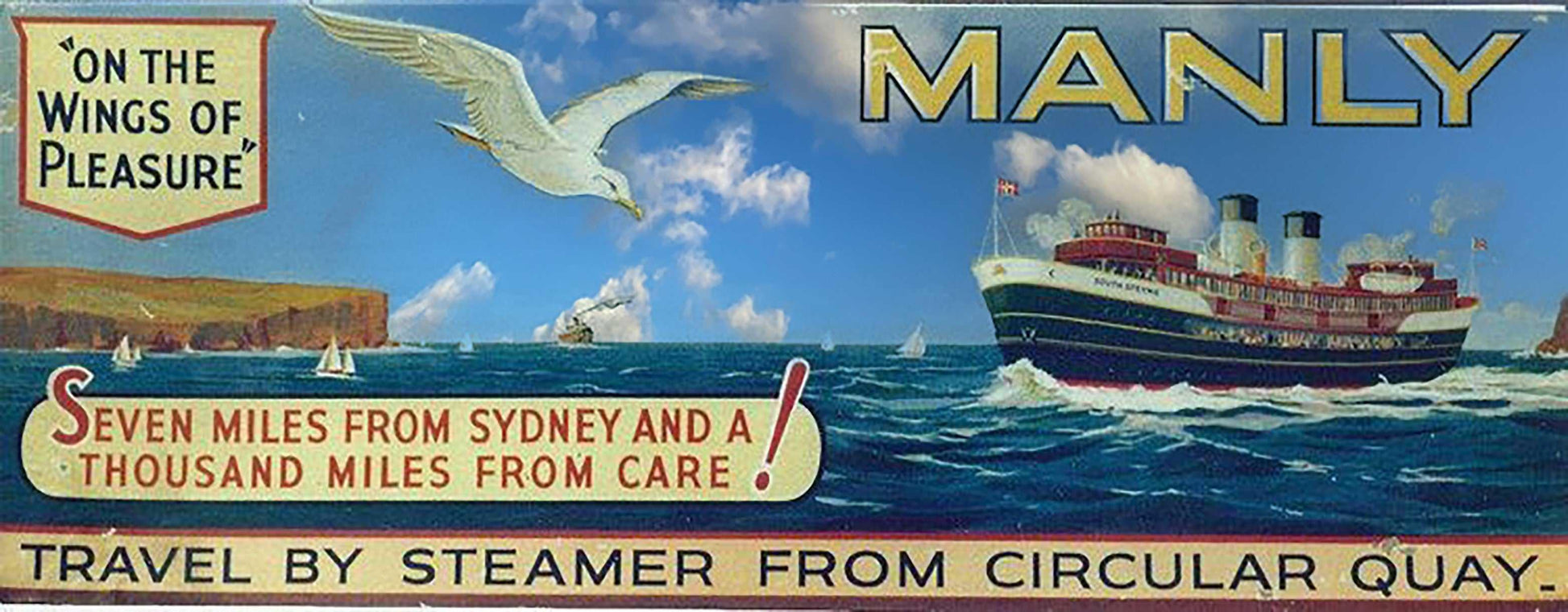Lost Manly Vintage Posters and Selected Artworks